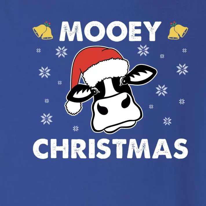 Funny Christmas Farm Cow Heifer Mooey Christmas Ugly Xmas Gift Toddler Long Sleeve Shirt