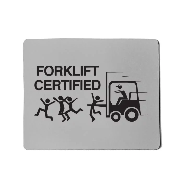 Forklift Certified Mousepad