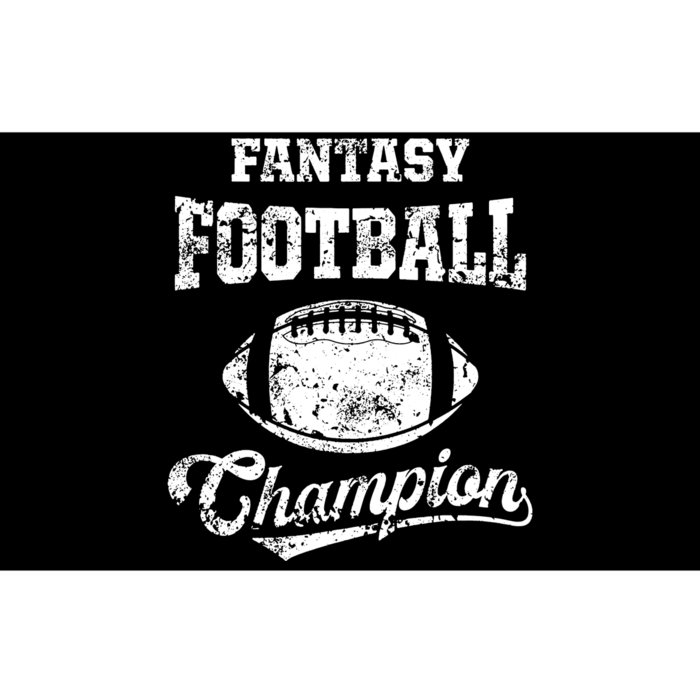 Funny Champ Fantasy Football Champion Bumper Sticker