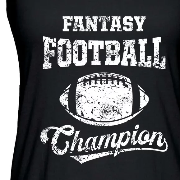 Funny Champ Fantasy Football Champion Ladies Essential Flowy Tank