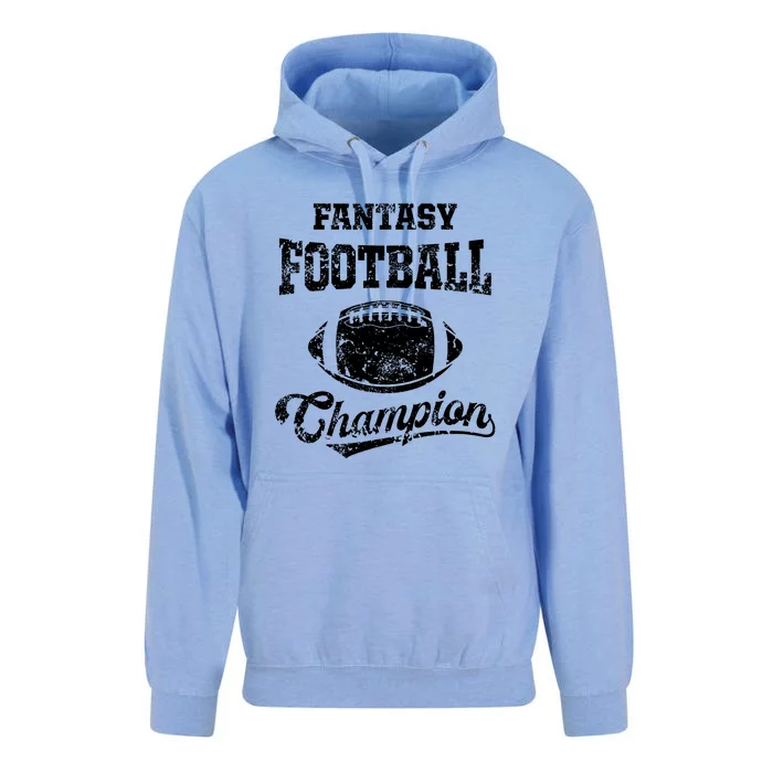 Funny Champ Fantasy Football Champion Unisex Surf Hoodie