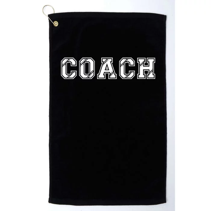 Football Coach Platinum Collection Golf Towel