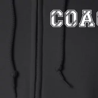 Football Coach Full Zip Hoodie