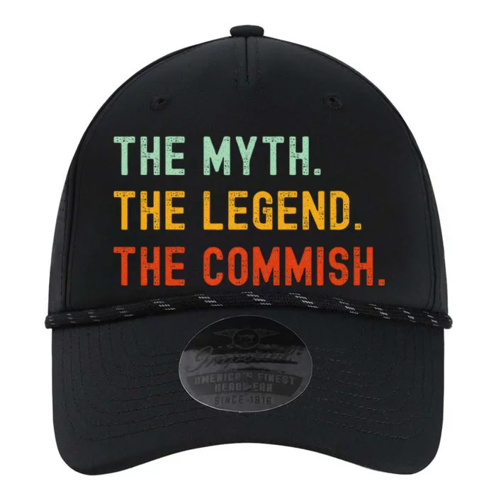 Funny Commish Fantasy Baseball Commissioner Sarcastic Performance The Dyno Cap