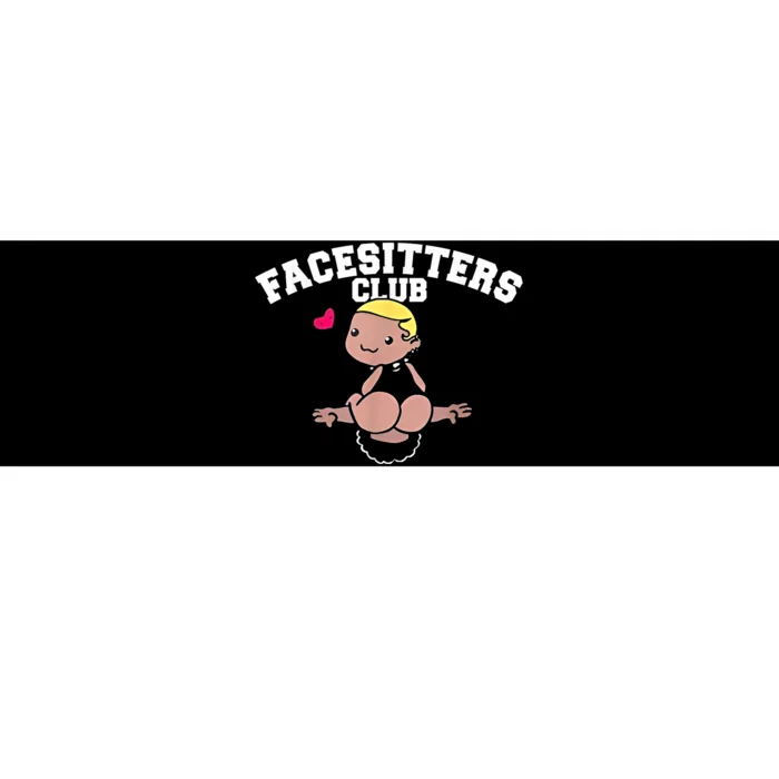 Facesitters Club Bumper Sticker