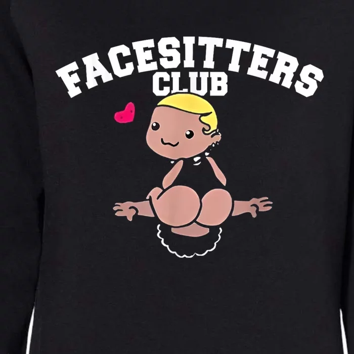 Facesitters Club Womens California Wash Sweatshirt