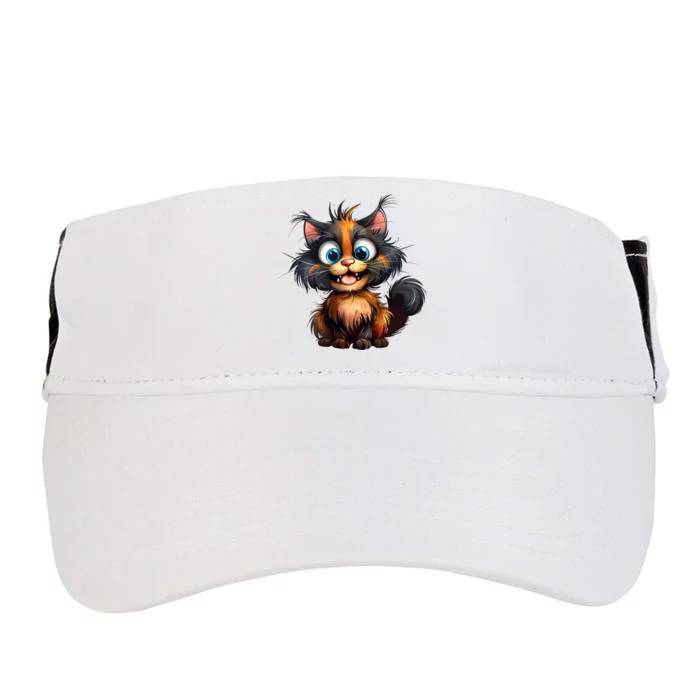 Funny Cat Adult Drive Performance Visor