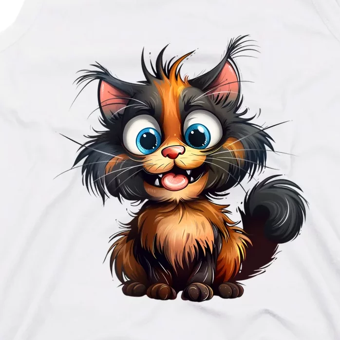 Funny Cat Tank Top