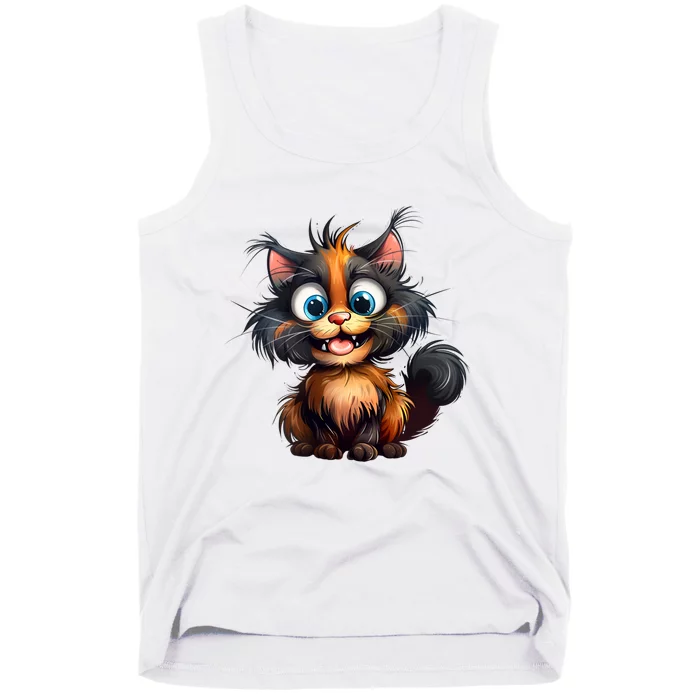 Funny Cat Tank Top