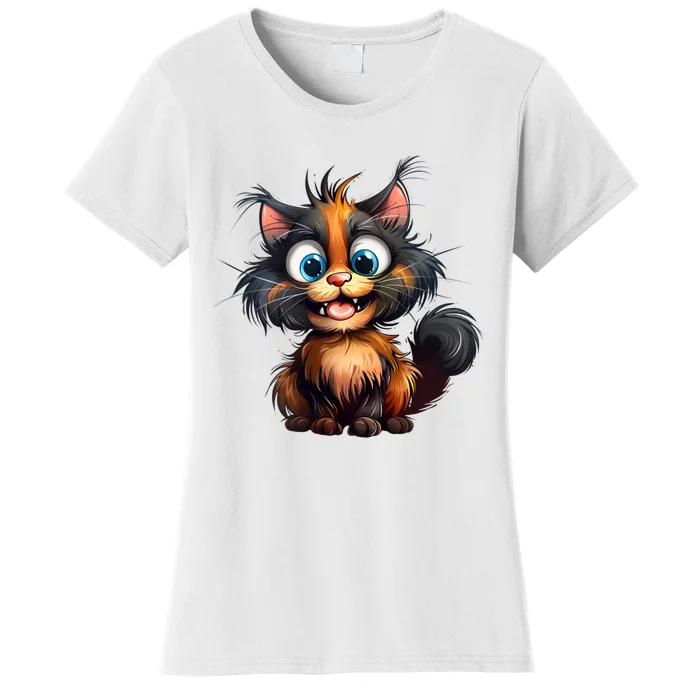 Funny Cat Women's T-Shirt