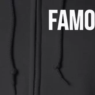 Famous Celebrity Full Zip Hoodie