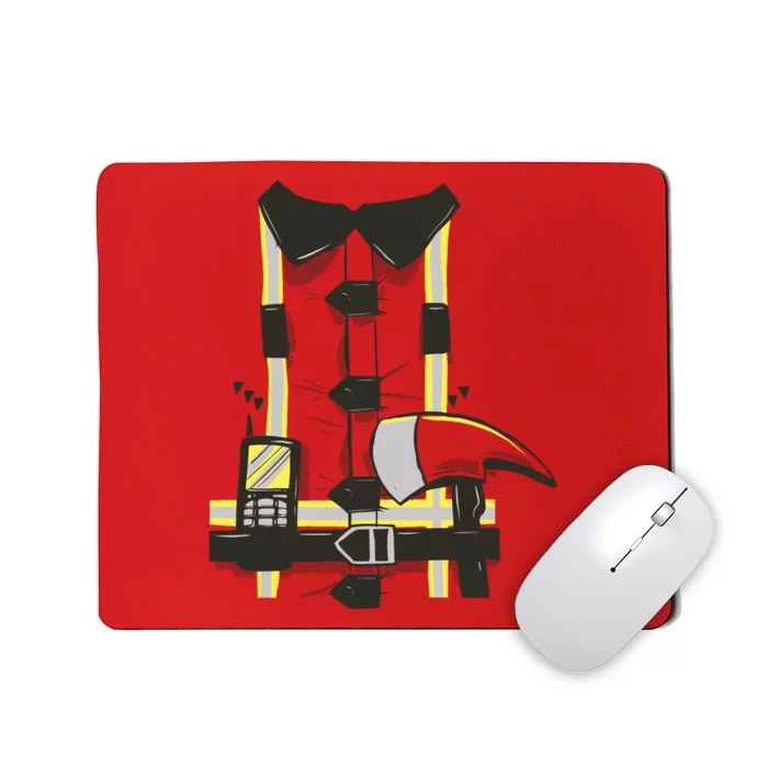 Firefighter Costume Mousepad