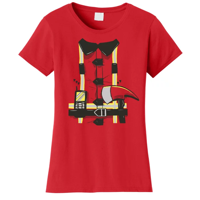 Firefighter Costume Women's T-Shirt