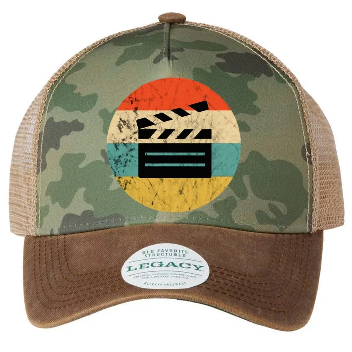 Filmmaker Clapboard Film Director Lover Legacy Tie Dye Trucker Hat