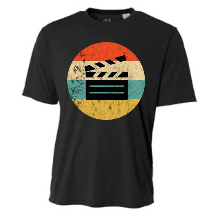 Filmmaker Clapboard Film Director Lover Cooling Performance Crew T-Shirt