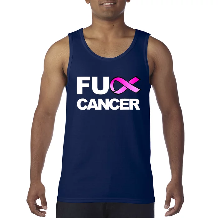 Fuck Cancer Fuck Breast Cancer Awareness Tank Top