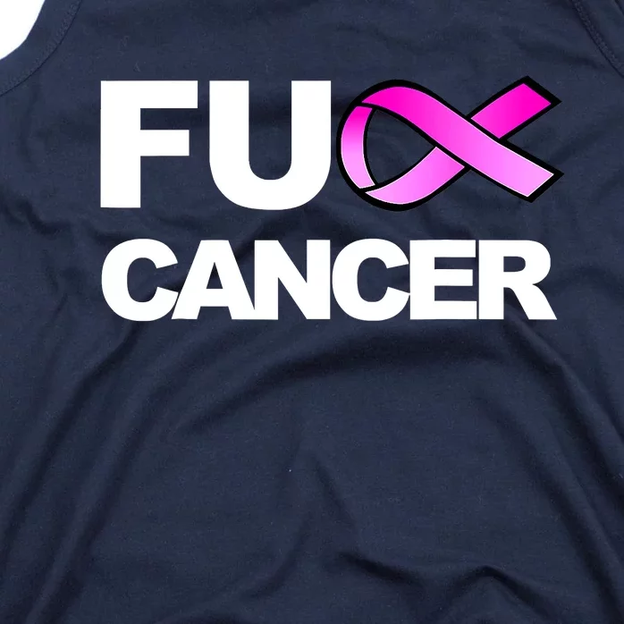 Fuck Cancer Fuck Breast Cancer Awareness Tank Top