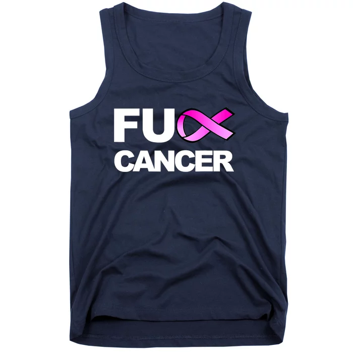 Fuck Cancer Fuck Breast Cancer Awareness Tank Top