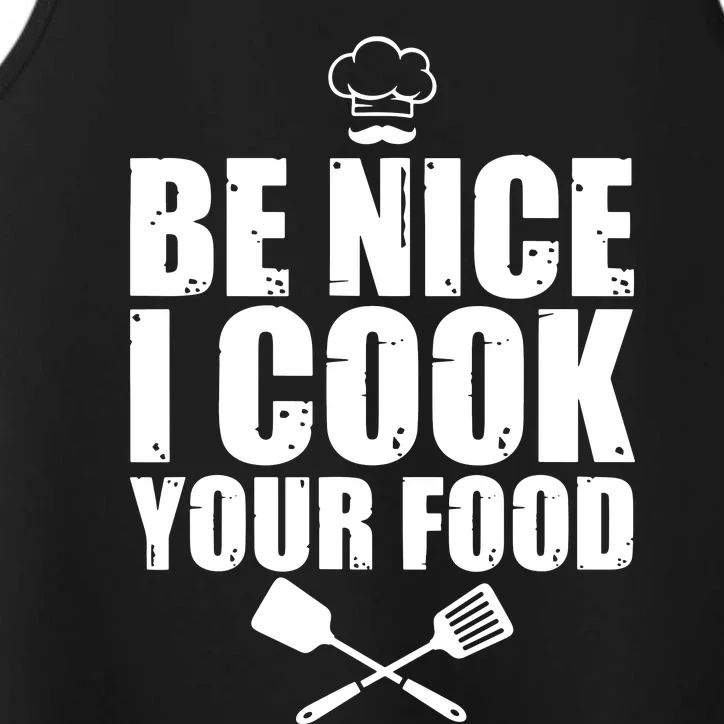 Funny Chef For Men Women Cook Pastry Chef Culinary Cooking Performance Tank