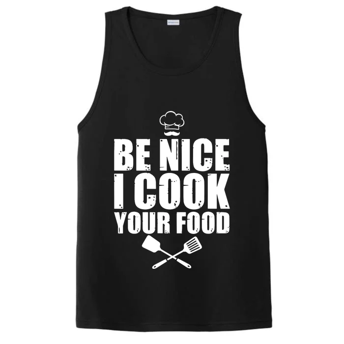 Funny Chef For Men Women Cook Pastry Chef Culinary Cooking Performance Tank