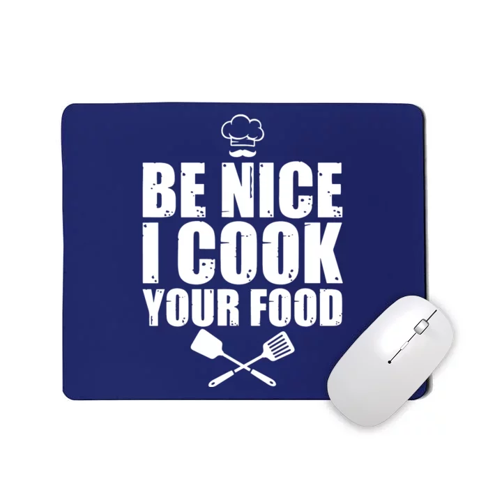 Funny Chef For Men Women Cook Pastry Chef Culinary Cooking Mousepad