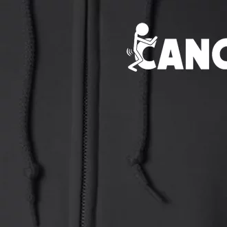 Fuck Cancer | Fuck Off Cancer | Cancer Sucks Funny Full Zip Hoodie