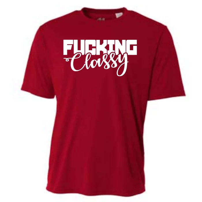 Fucking Classy Cooling Performance Crew T-Shirt