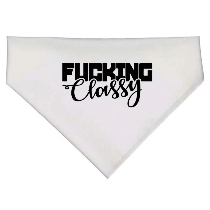 Fucking Classy USA-Made Doggie Bandana