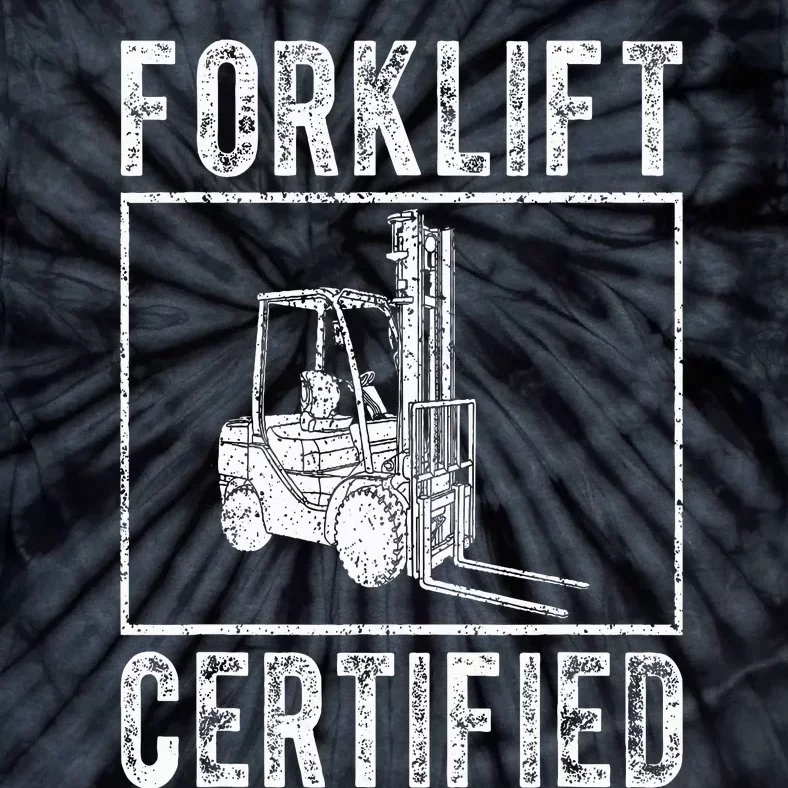 Forklift Certified Tie-Dye T-Shirt