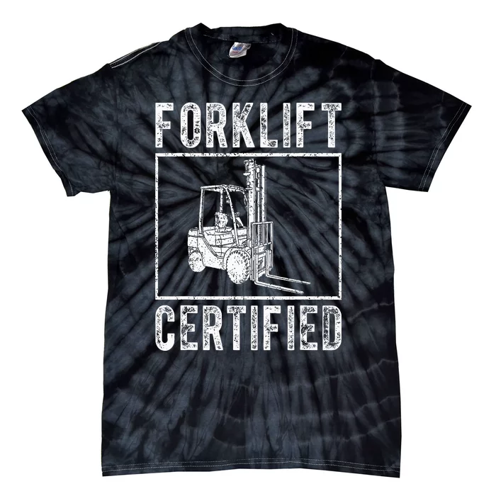 Forklift Certified Tie-Dye T-Shirt