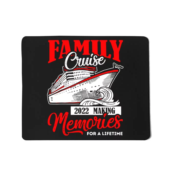 Family Cruise Mousepad