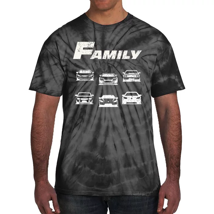 Fast Car Family Funny Tie-Dye T-Shirt