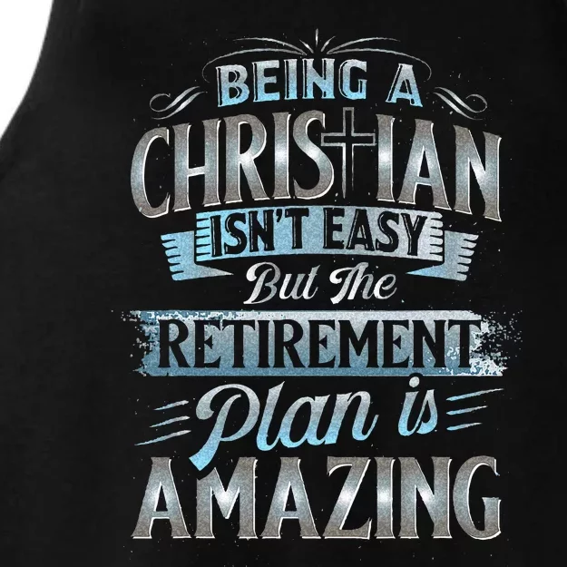 Funny Christian Funny Christian Gifts Funny Religious Ladies Tri-Blend Wicking Tank