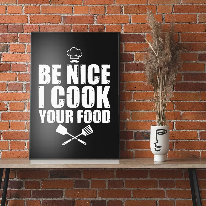 Funny Chef For Cook Pastry Chef Culinary Cooking Poster