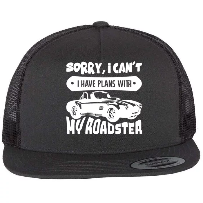 Funny Car Flat Bill Trucker Hat