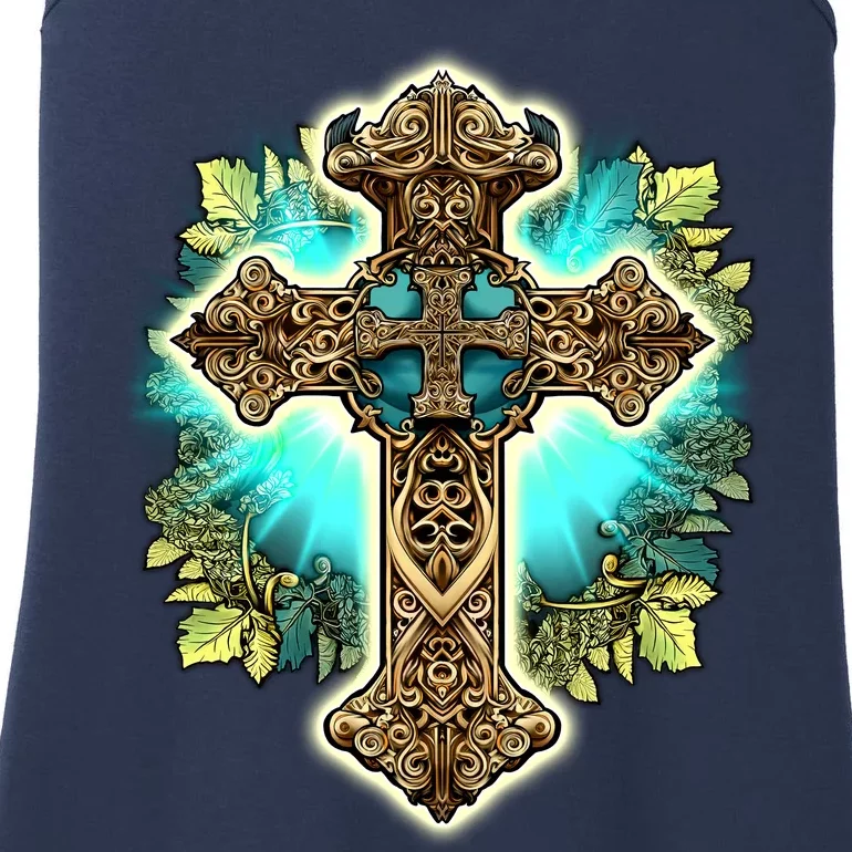 Filigree Cross Ladies Essential Tank