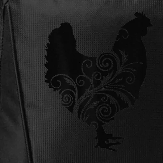 Funny Chicken Farm Animal Poultry Farmer Love City Backpack