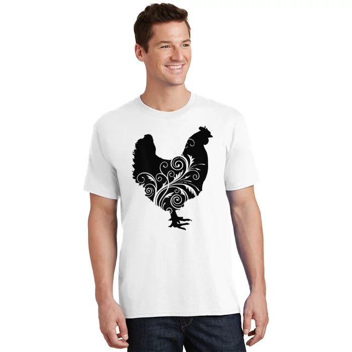 Funny Chicken Farm Animal Poultry Farmer Love T-Shirt