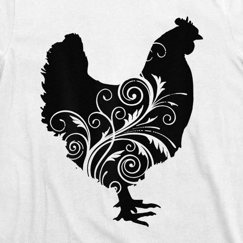 Funny Chicken Farm Animal Poultry Farmer Love T-Shirt