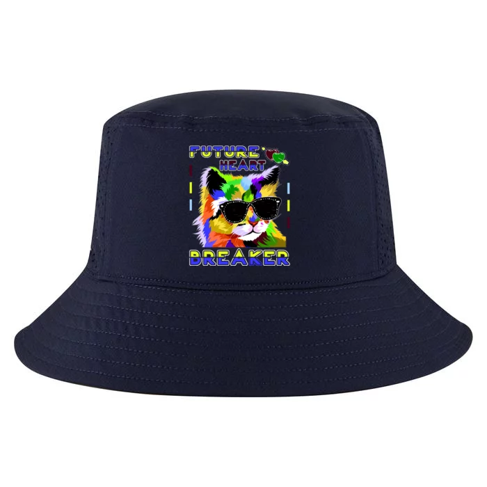 Funny Cat Future Heart Breaker Cool Comfort Performance Bucket Hat