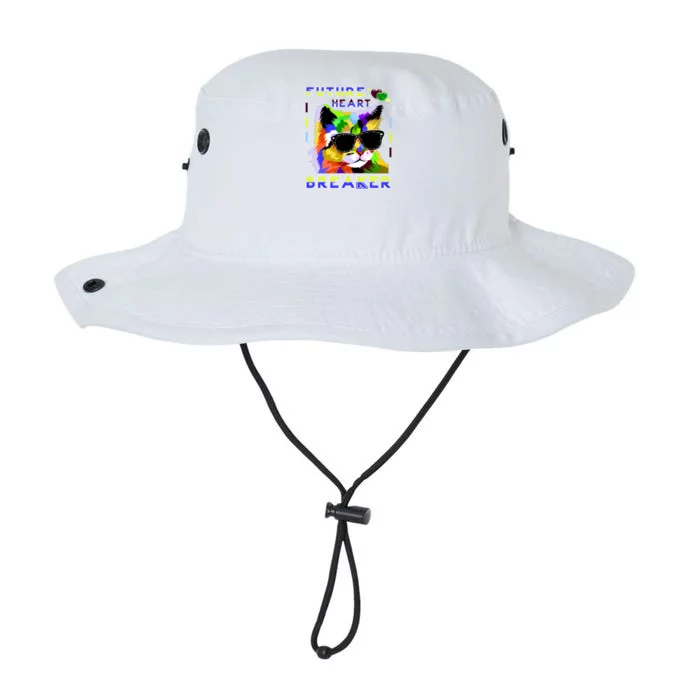 Funny Cat Future Heart Breaker Legacy Cool Fit Booney Bucket Hat