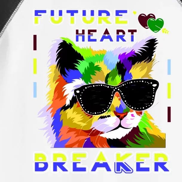 Funny Cat Future Heart Breaker Toddler Fine Jersey T-Shirt