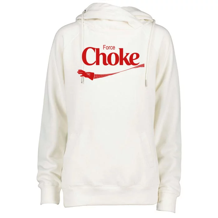 Force Choke Womens Funnel Neck Pullover Hood