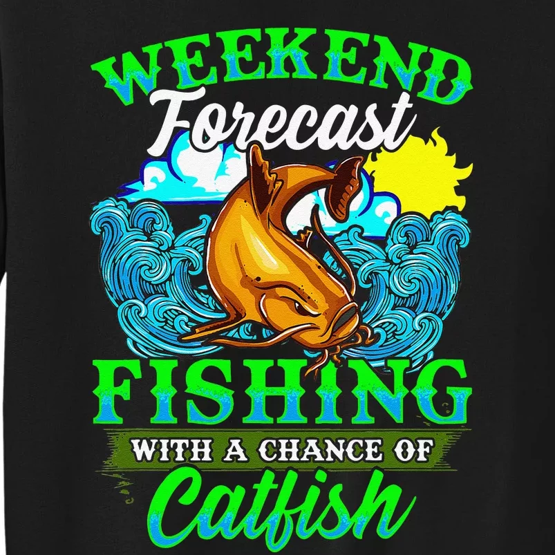 Fishing Catfish Fisherman Dads Birthday Fathers Day Sweatshirt