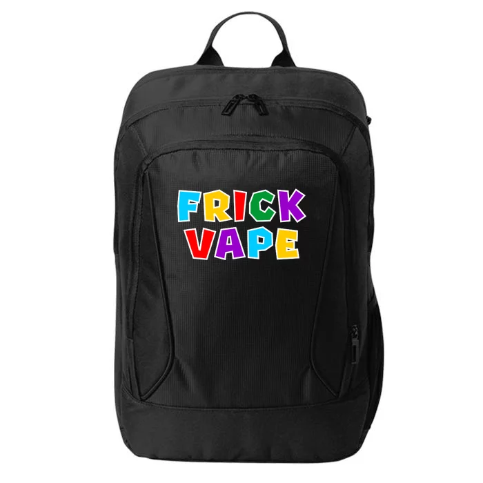 Fun Colorful Frick Vape City Backpack