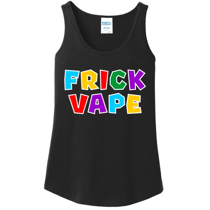 Fun Colorful Frick Vape Ladies Essential Tank