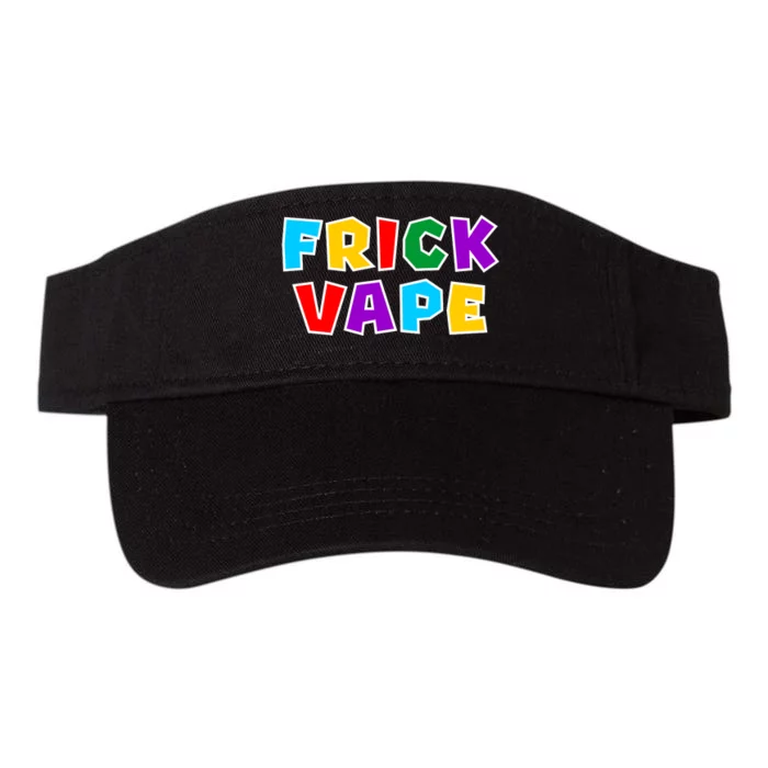 Fun Colorful Frick Vape Valucap Bio-Washed Visor