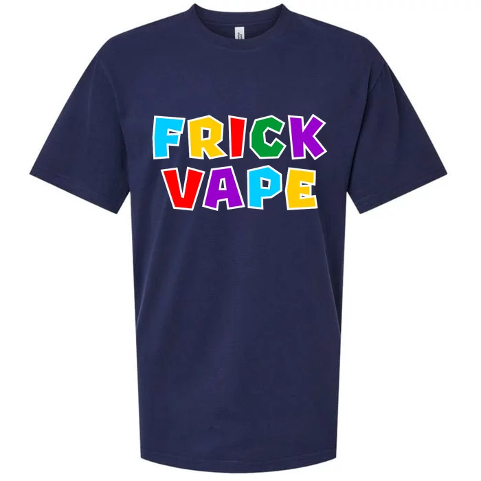 Fun Colorful Frick Vape Sueded Cloud Jersey T-Shirt