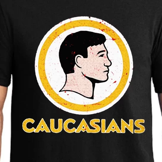 Funny Caucasian Pajama Set