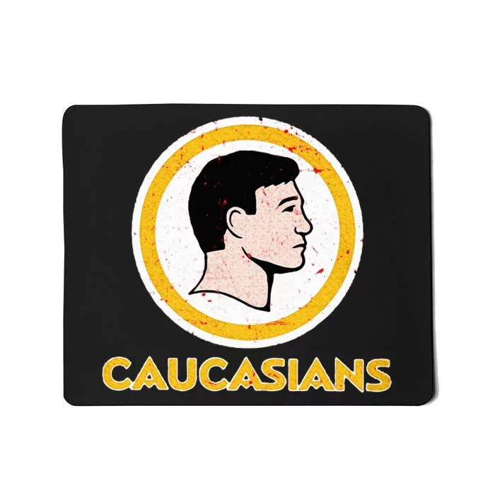 Funny Caucasian Mousepad